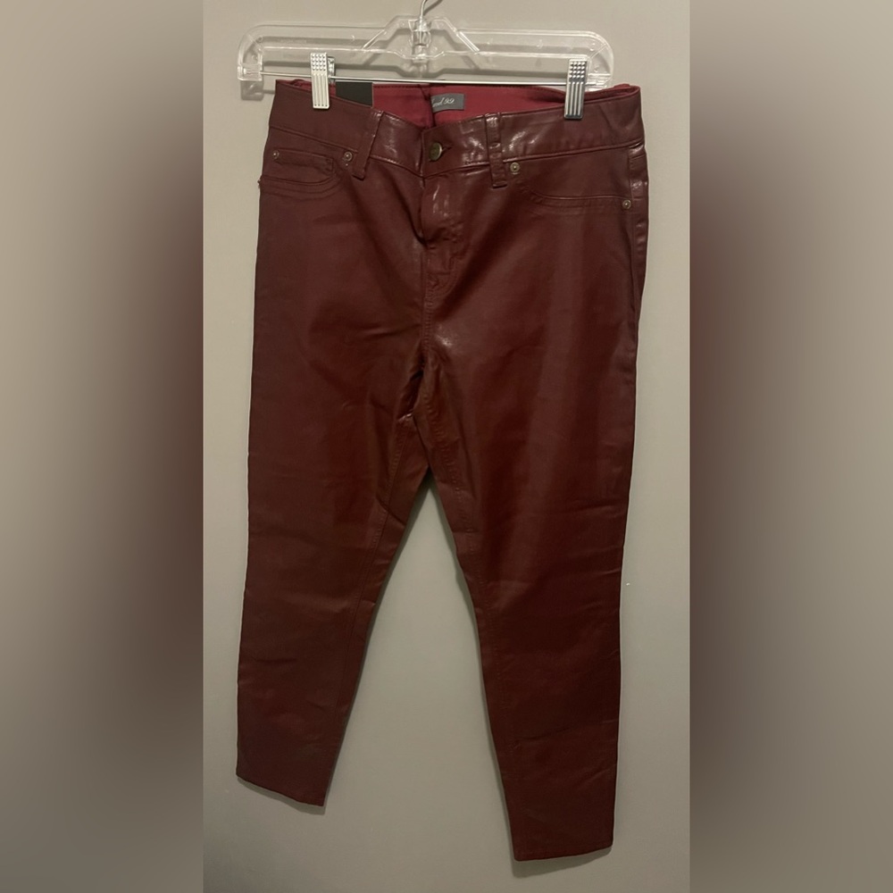 Level 99 faux leather look jeans Size 30